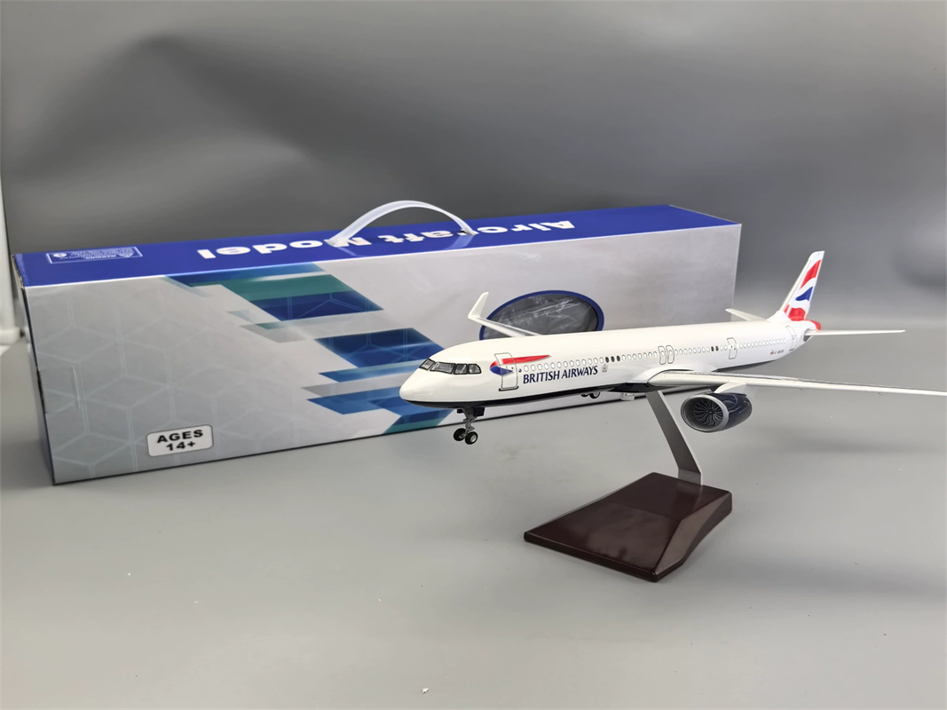 Kids Toys Kit - Uçak Reçine 1/100 Ölçekli 321neo A321