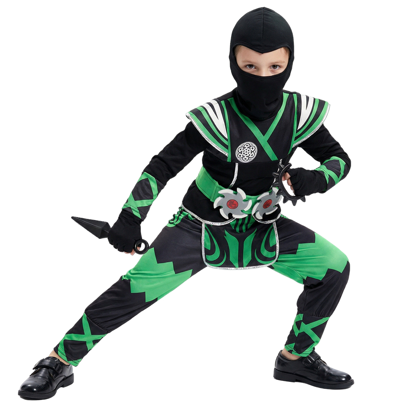 Kids Toys Kit - Japon Ninja Kostüm Seti Çocuklar için