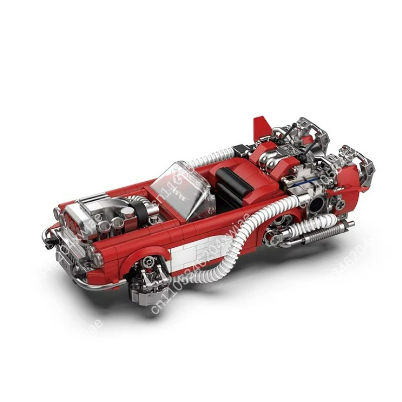 Kids Toys Kit - Yapı Taşları Geleceğe Dönüş Film Arabası