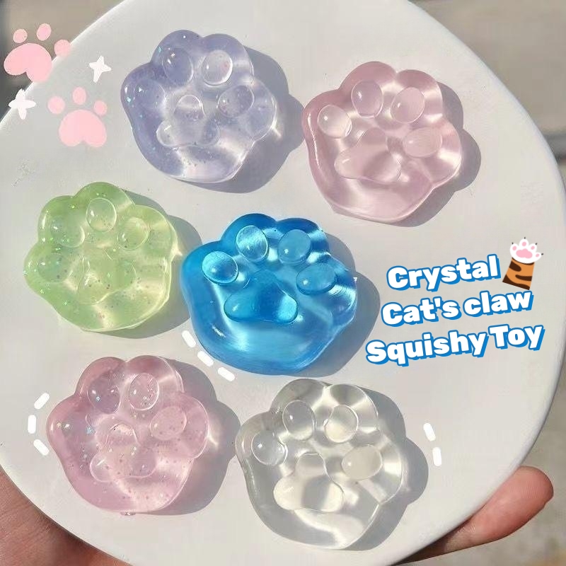 Kids Toys Unique - 3 Adet Kawaii Kedi Patisi Yapışkan