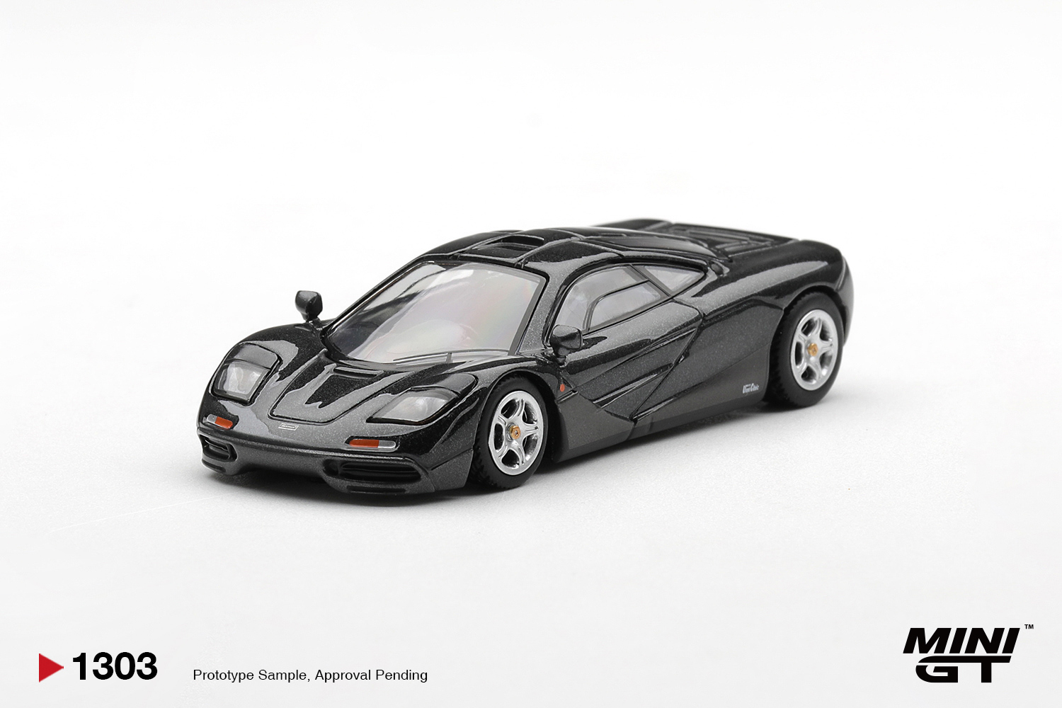 Kids Y Toys - MINIGT 1/64 McLaren F1 Mavi Siyah