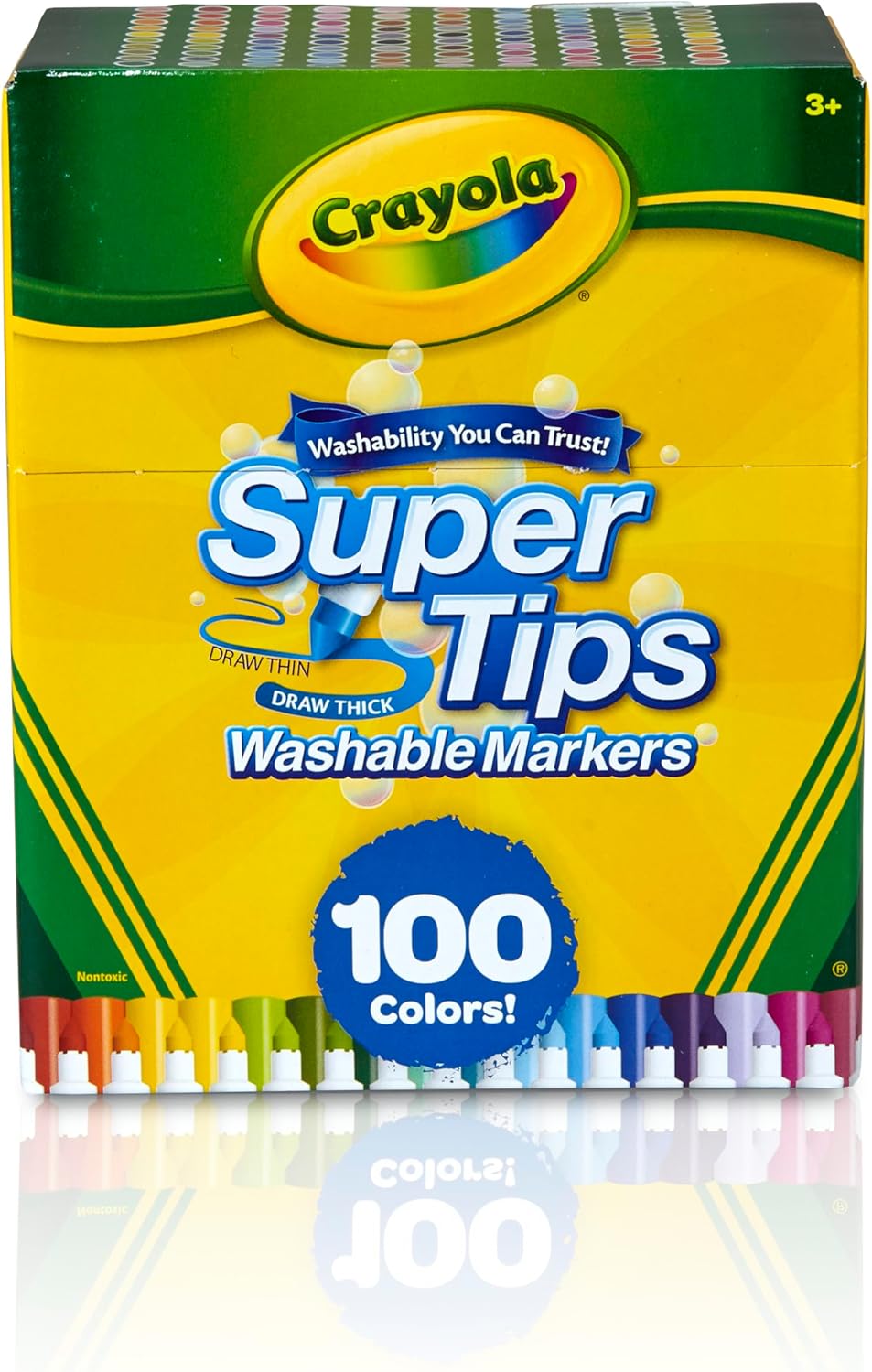 Crayola Art Supply - Crayola Super Tips Marker Seti 100'lü