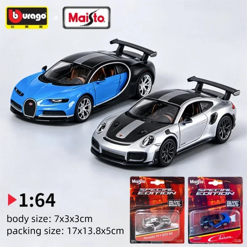 Kids Y Toys - Maisto 1:64 Ölçekli Porsche 911 GT2