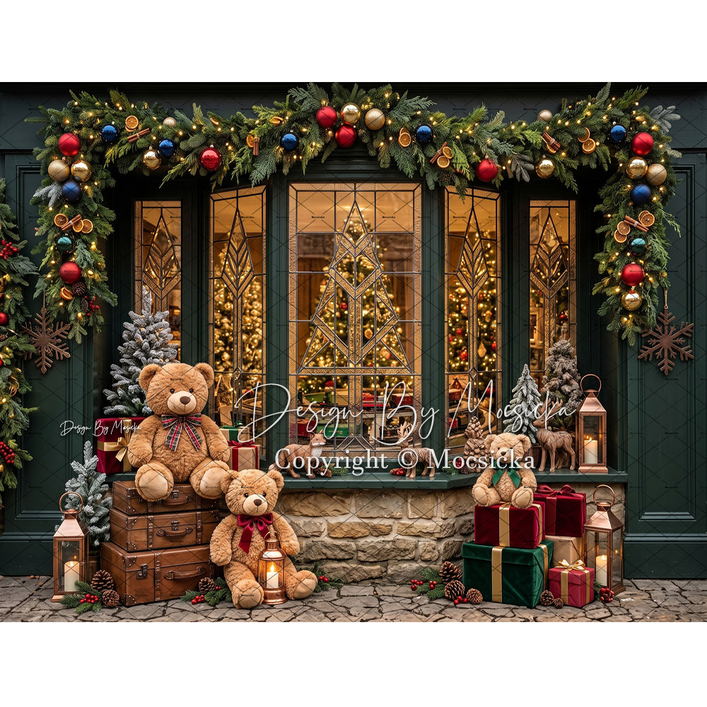 Kids Toys Shop - Mocsicka Noel Hediyeleri Mağazası Fon Fotoğrafçılığı