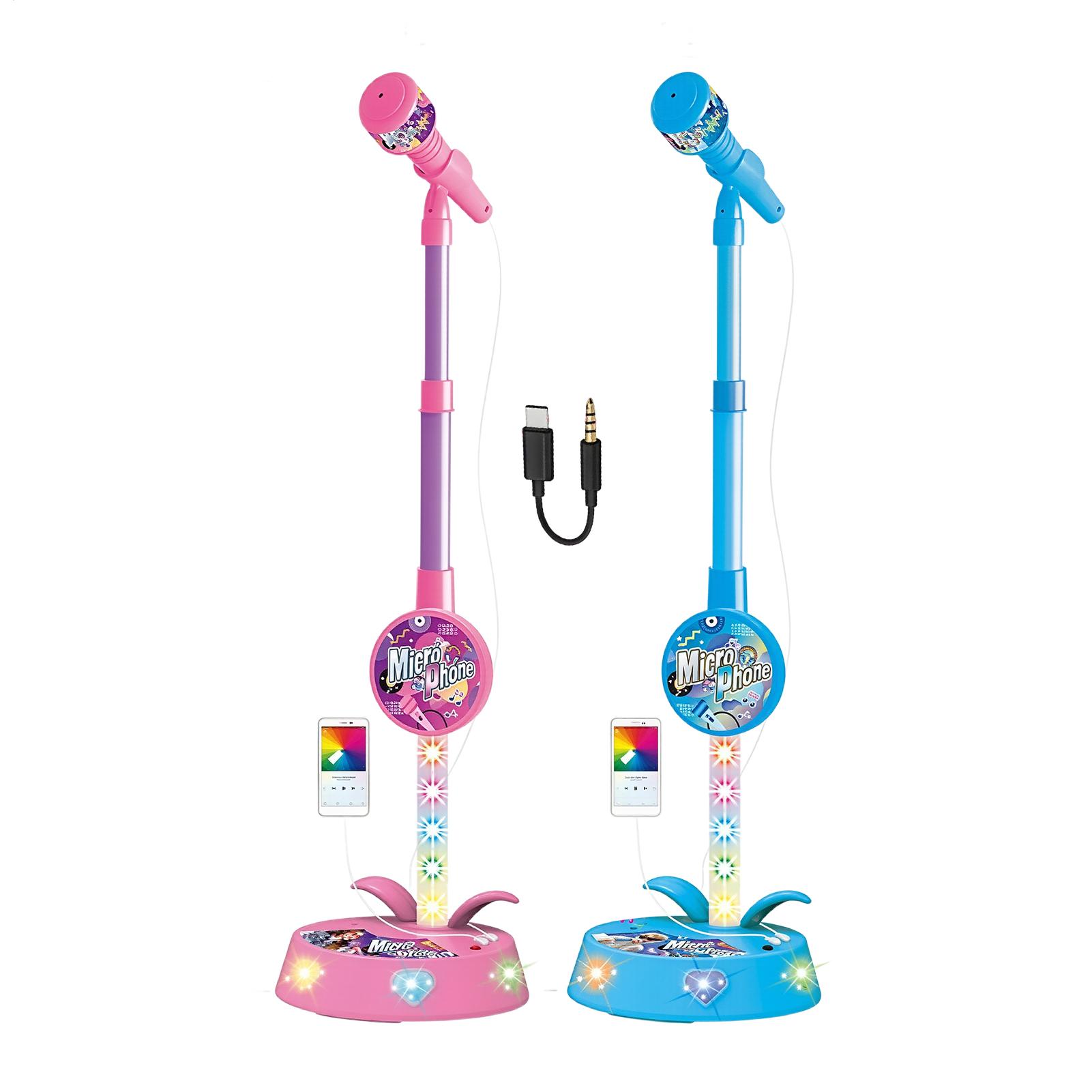 Kids Y Toys - Çocuklar için Standlı Mikrofon, Kablosuz, Ayarlanabilir