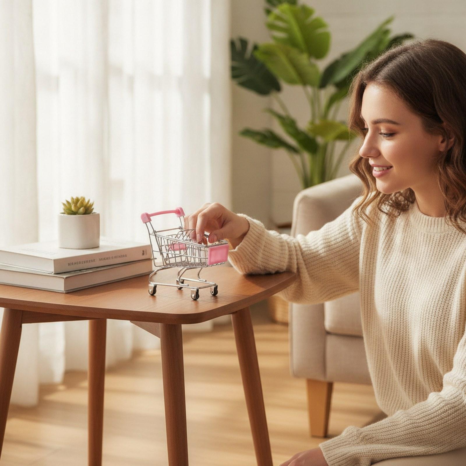 Kids Toys Shop - Alışveriş Sepeti Oyuncak Süpermarket El Arabası