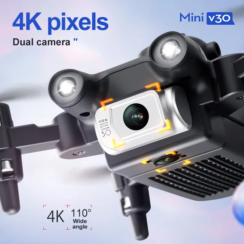 Mini V30 WiFi 4K HD Çift Kamer - Rc Helicopter Mini incelemesi ve fiyatı