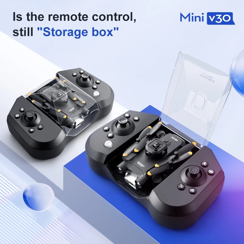 Mini V30 WiFi 4K HD Çift Kamer - Rc Helicopter Mini incelemesi ve fiyatı
