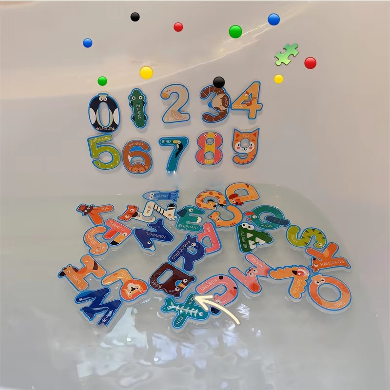 Bebek Banyo Oyuncakları Eğlenc - Bath Letter Number Foam incelemesi ve fiyatı