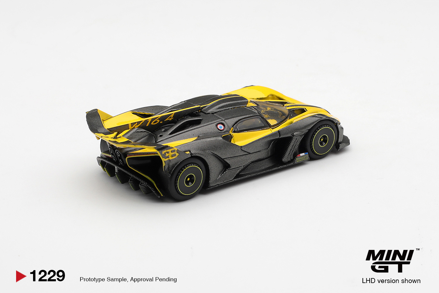 MINIGT 1/64 Bugatti Bolide Sar - Kids Y Toys incelemesi ve fiyatı