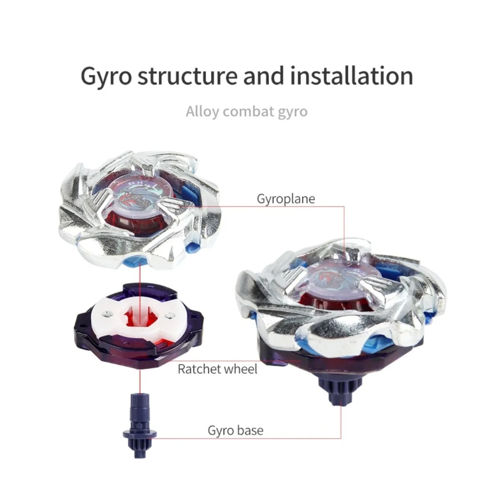 BX-34 Gümüş Mavi Kobalt Dragoo - Spin Top Gyro Toy incelemesi ve fiyatı