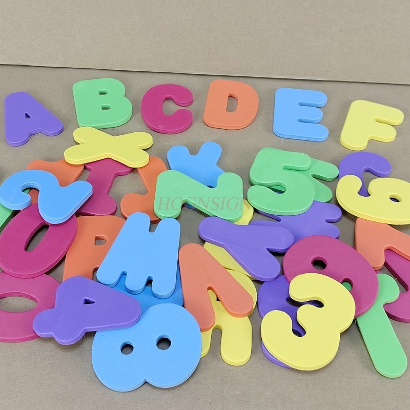 36 adet/takım Bebek Çocuk Çocu - Bath Letter Number Foam incelemesi ve fiyatı