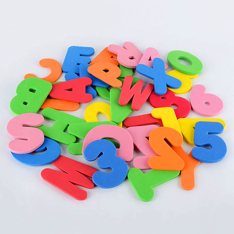 36 adet/takım bebek çocuk çocu - Bath Letter Number Foam incelemesi ve fiyatı