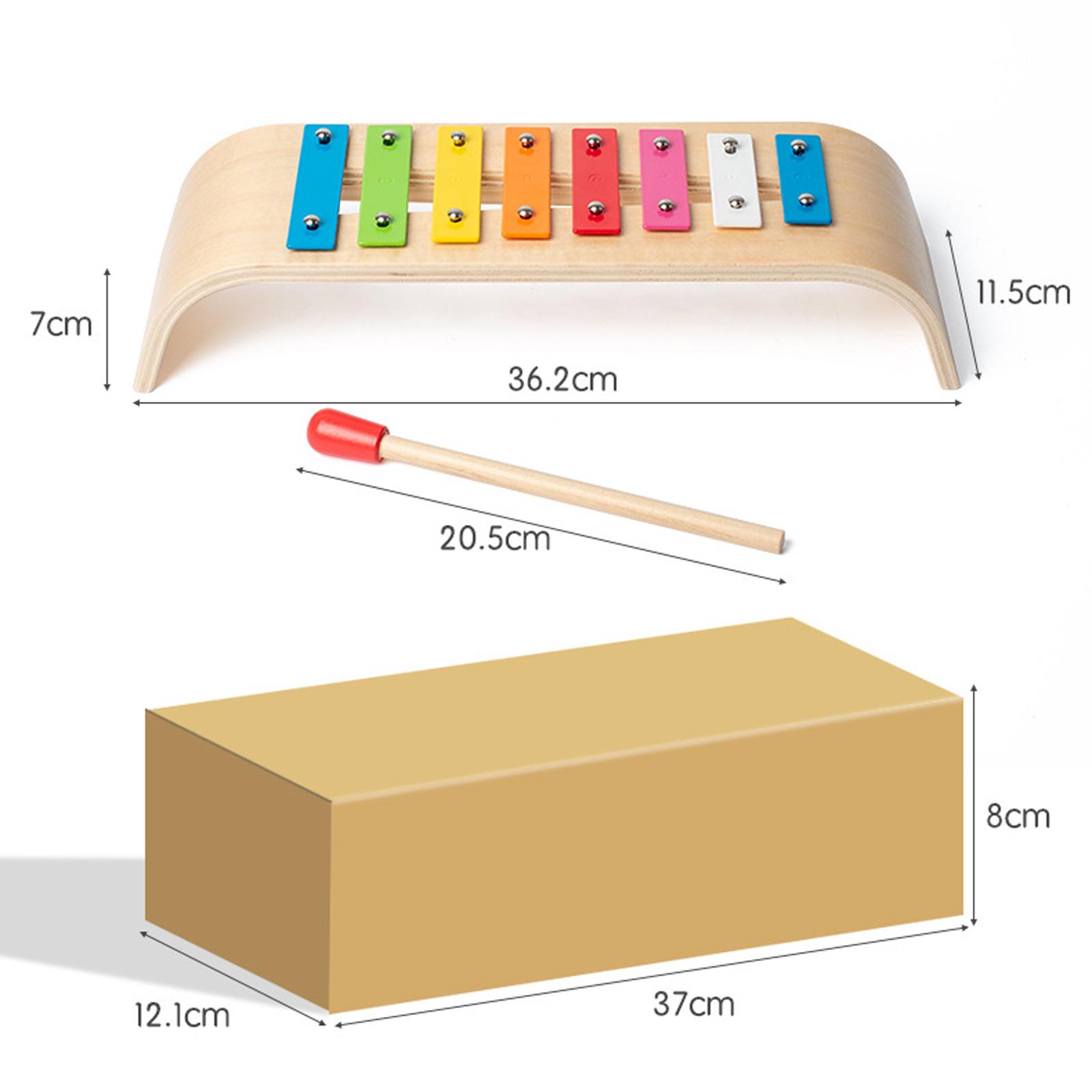 8 Ölçekli Ksilofon, Eğitici Mü - Kids Toys Xylophone incelemesi ve fiyatı