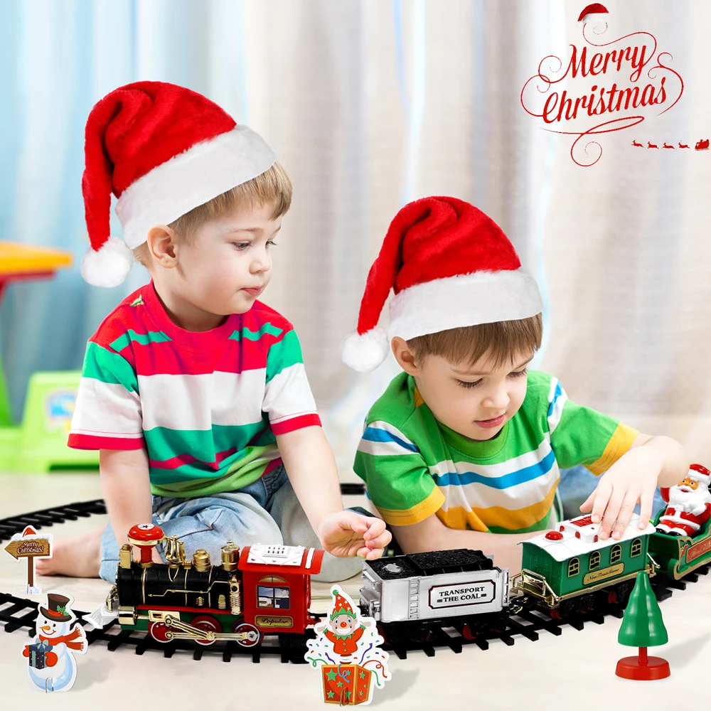 Noel tren seti şenlikli Mini l - Kids Toys Kit incelemesi ve fiyatı