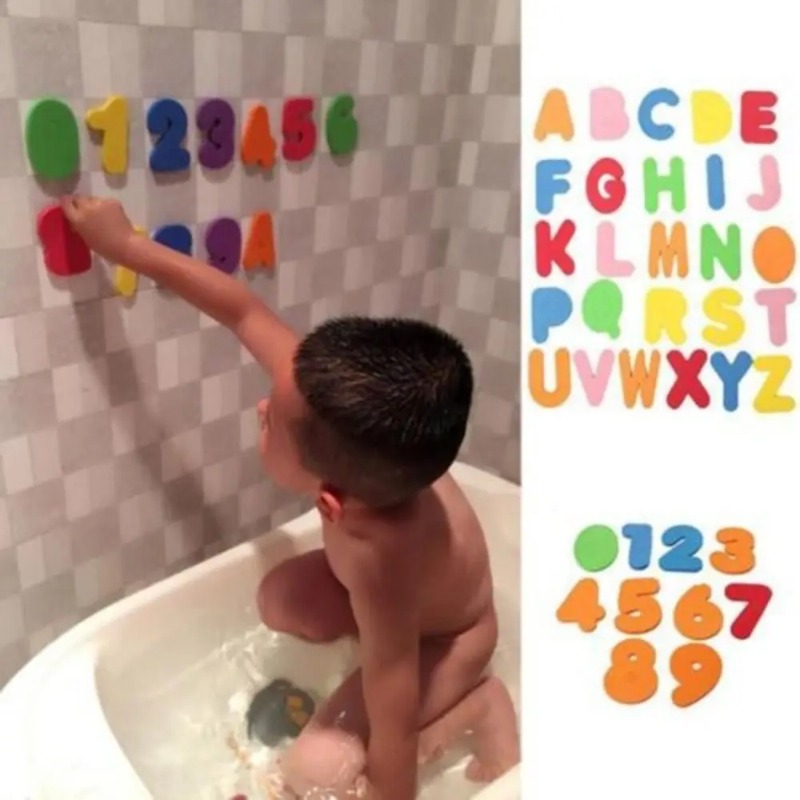 1-3 Yaş İçin Yüzen Banyo Oyunc - Bath Letter Number Foam incelemesi ve fiyatı