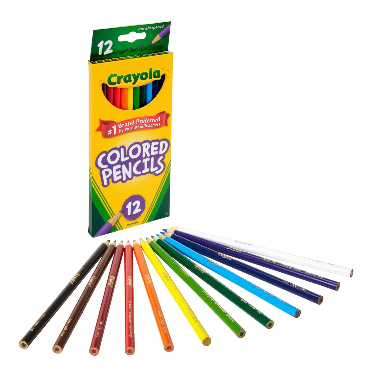Crayola Renkli Kalemler 12'li  - Crayola Art Supply incelemesi ve fiyatı