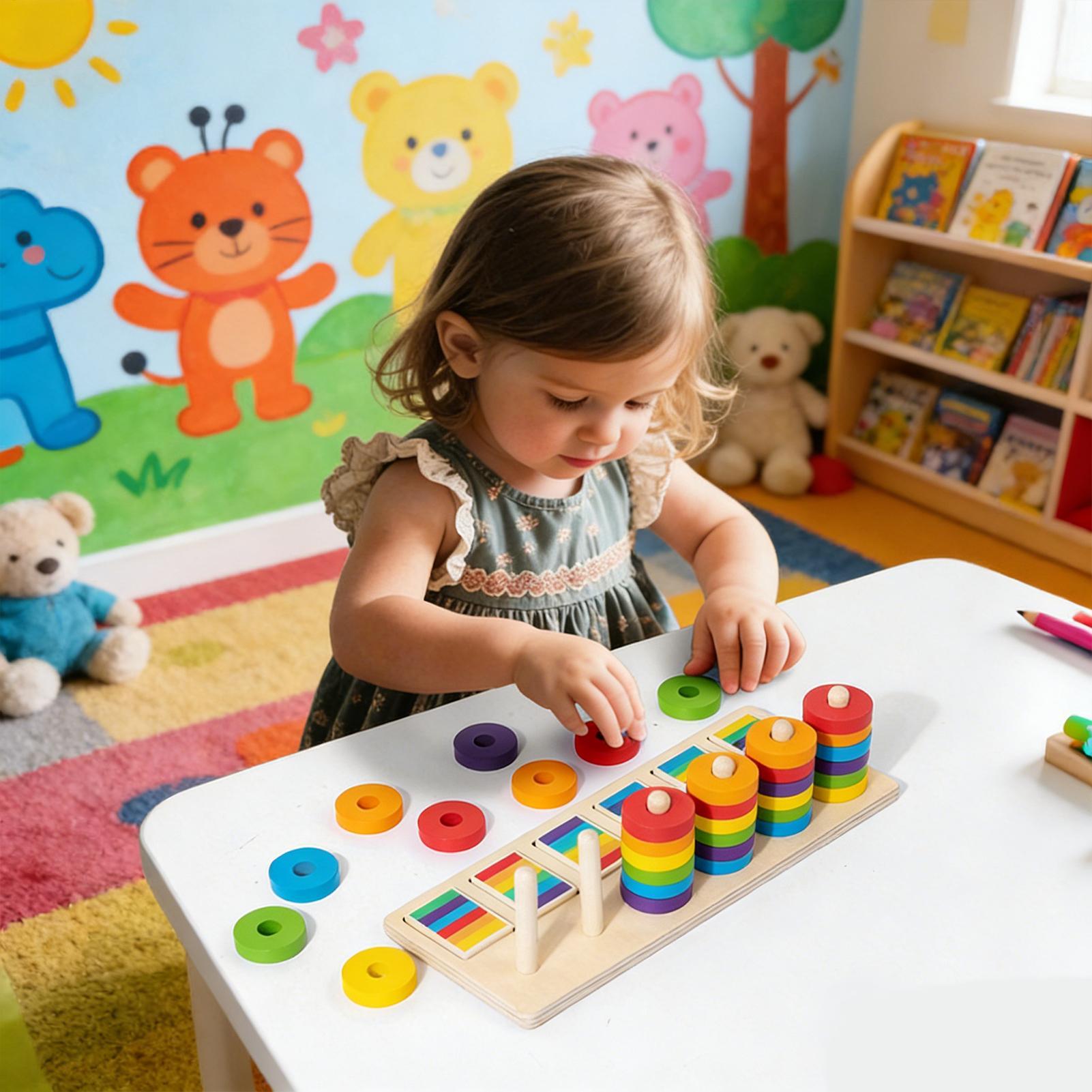 Ahşap İstifleme Oyuncakları Eğ - Wooden Blocks Stacking incelemesi ve fiyatı