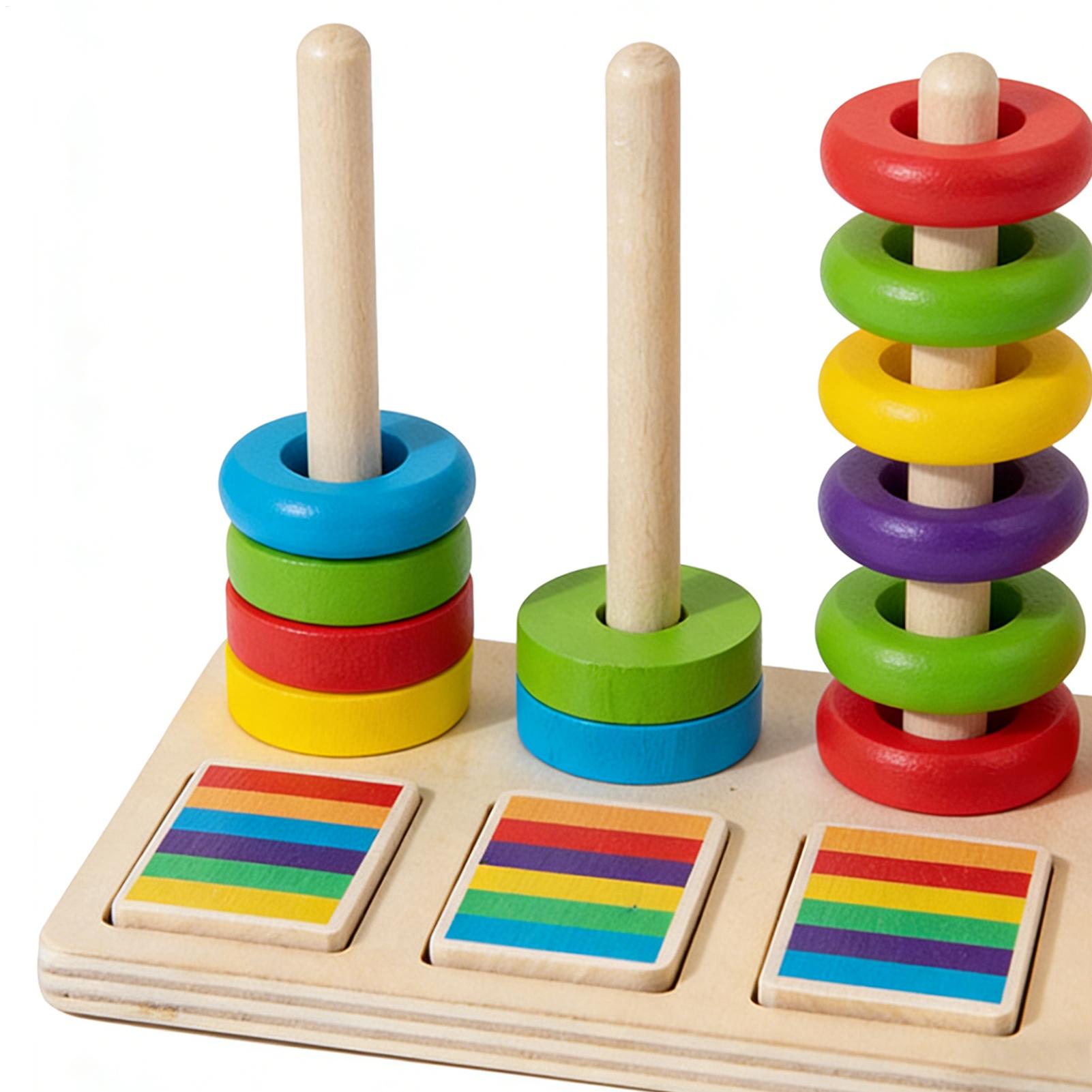 Ahşap İstifleme Oyuncakları Eğ - Wooden Blocks Stacking incelemesi ve fiyatı