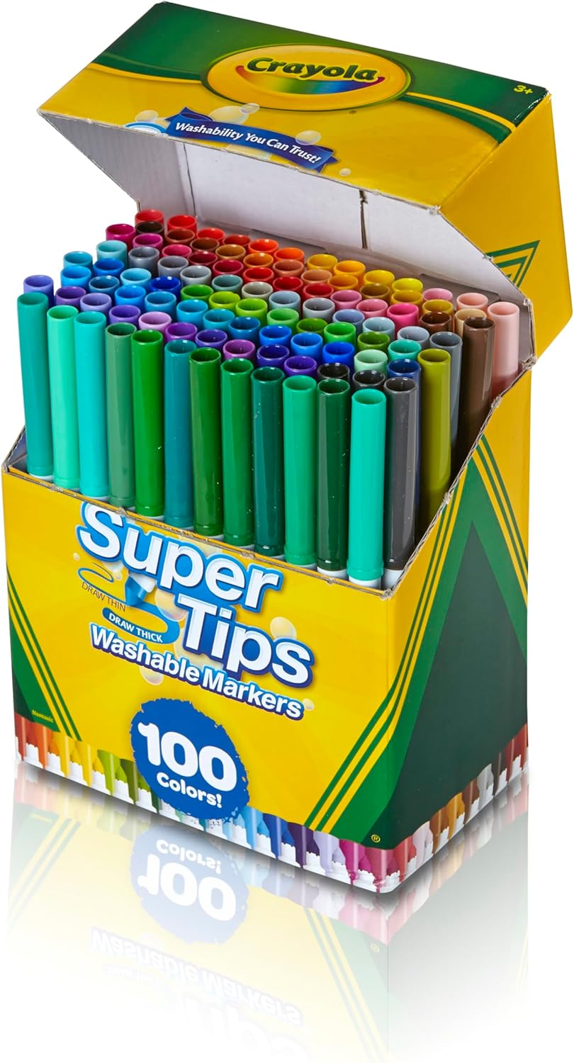 Crayola Super Tips Marker Seti - Crayola Art Supply incelemesi ve fiyatı
