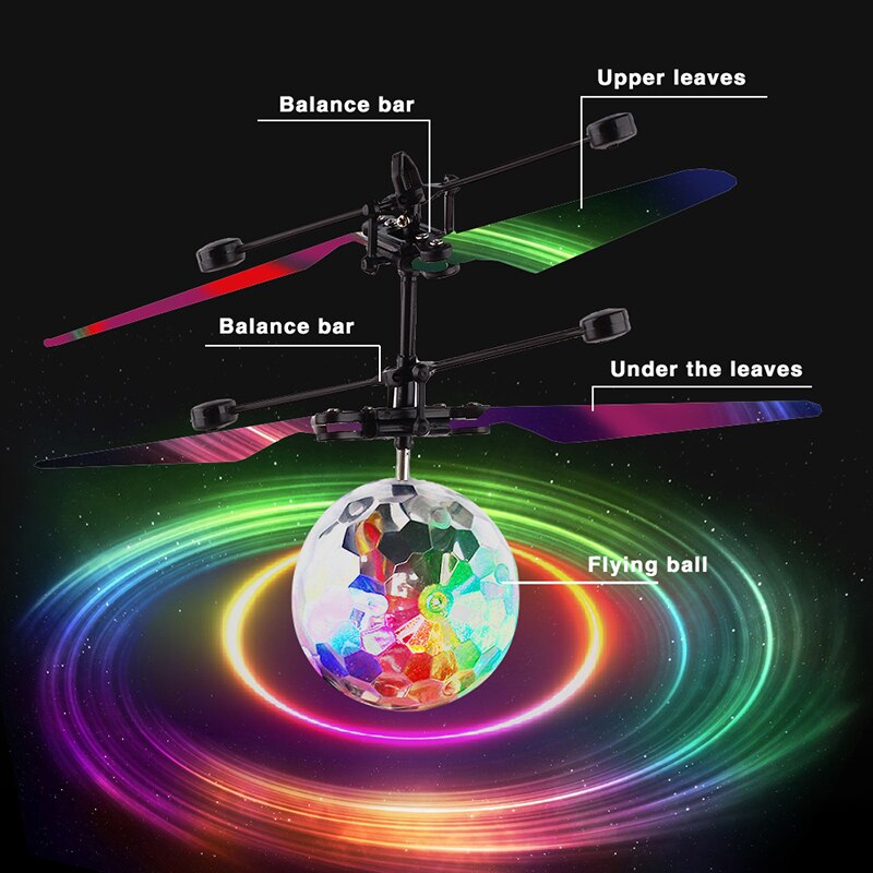 Renkli Mini Shinning LED Drone - Kids Toys Unique incelemesi ve fiyatı