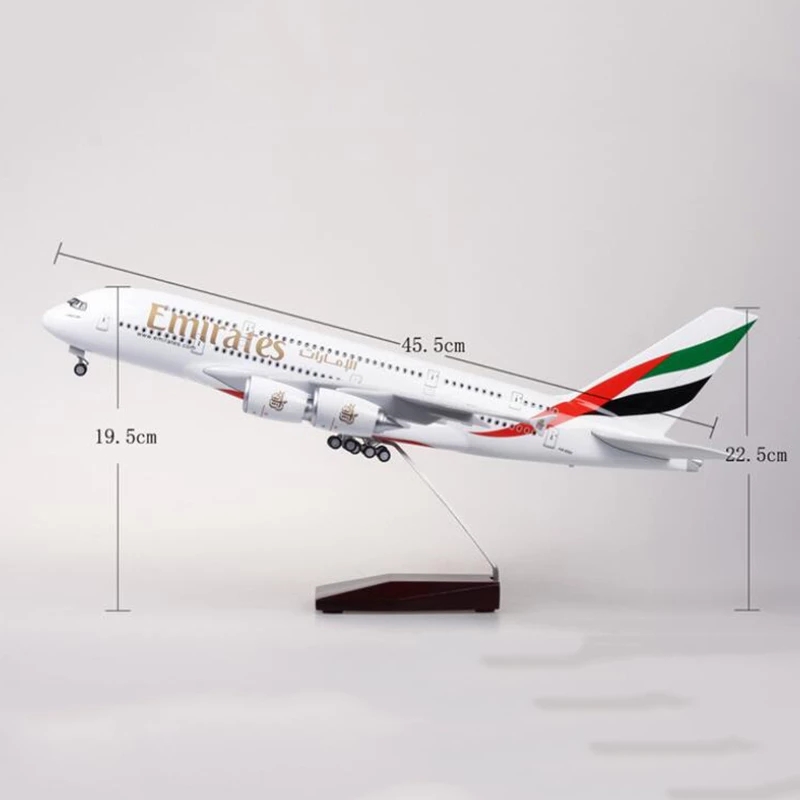 1/160 Ölçekli Airbus A380 BAE/ - Kids Toys Uae incelemesi ve fiyatı